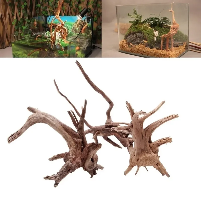 Aquarium Plant Root Tabs - Tronco de árbol Natural de madera