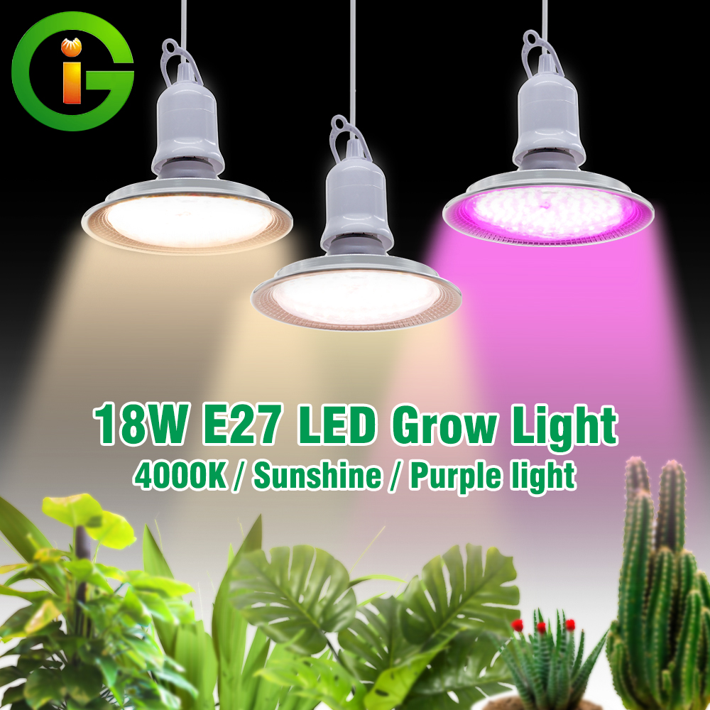 Aquarium Plant Root Tabs - E27 18W espectro completo LED crece