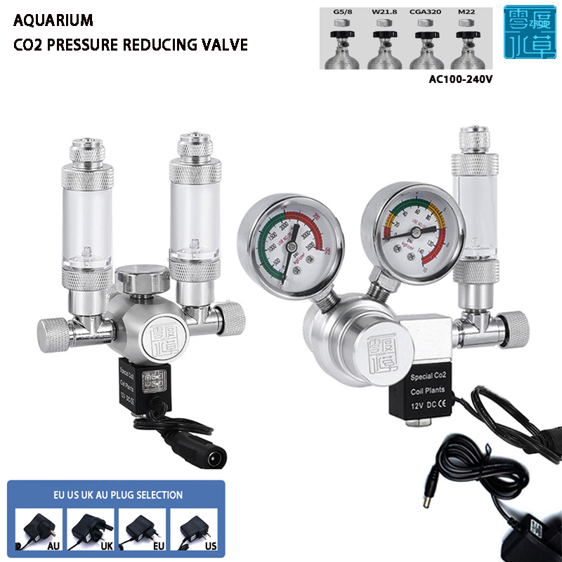 Planted Aquarium Co2 System - Regulador de CO2 para Acuario, Válvula