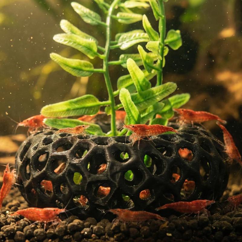 Refugio para Camarones de Acua - Aquarium Plant Rings reseña y precio