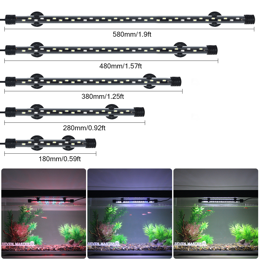 Luz LED para acuario, lámpara  - Aquarium Plant Ornament reseña y precio