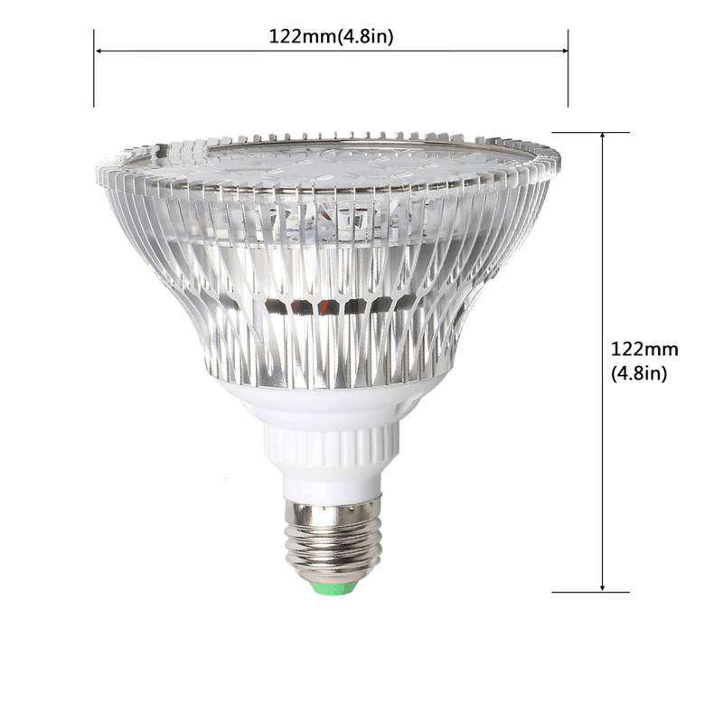 Bombilla LED E27 para cultivo  - Aquarium Planted Seeds reseña y precio