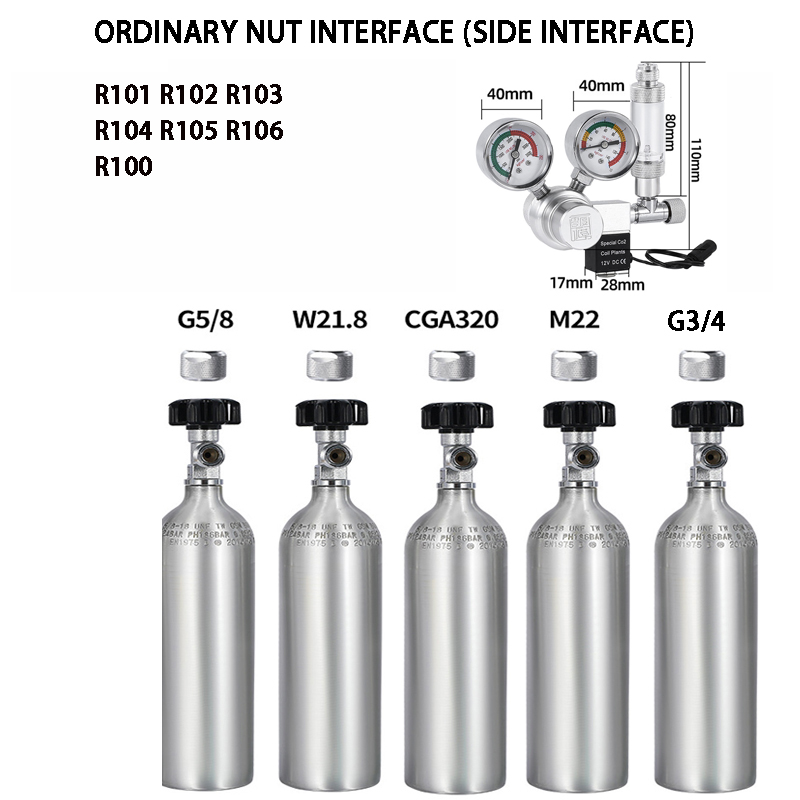 Regulador de CO2 para Acuario, - Planted Aquarium Co2 System reseña y precio