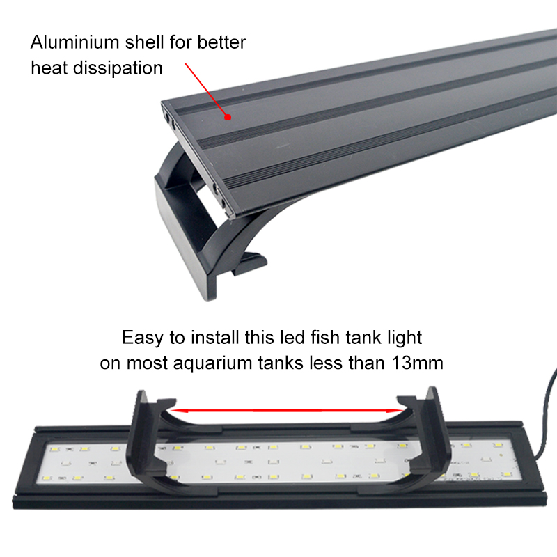 Luz LED para acuario para pece - Aquarium Plant Ornament reseña y precio