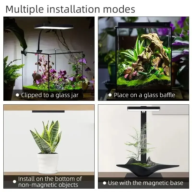 Lámpara LED de espectro comple - Aquarium Plant Ornament reseña y precio
