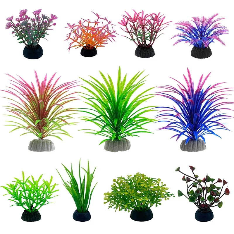 Simulación decorativa de acuar - Aquarium Plant Ornament reseña y precio