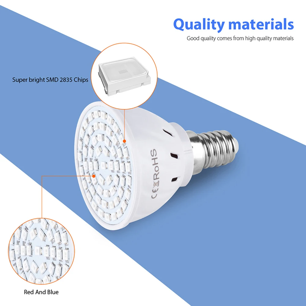 9W E27/E26 luz LED de cultivo  - Aquarium Plant Root Tabs reseña y precio