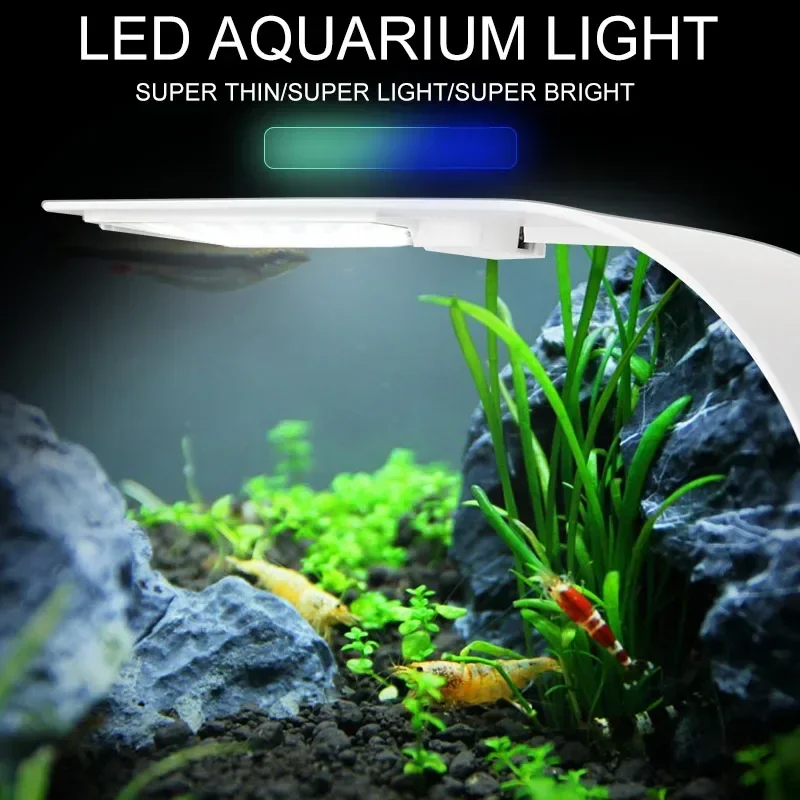 Luz LED ultrafina para acuario - Aquarium Plant Ornament reseña y precio