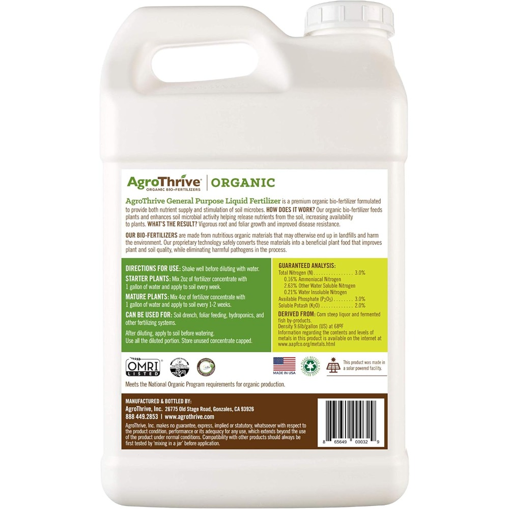 Fertilizante líquido orgánico  - Liquid Fertilizer All In reseña y precio